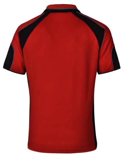 Picture of Winning Spirit, Kids Cooldry Contrast Polo w Panels